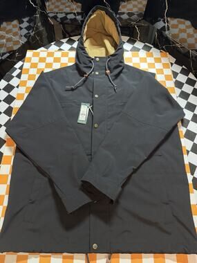 Alpine Design Jacket Mens L Black Hood all-weather